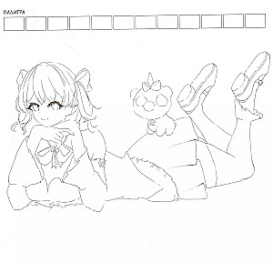 Krāsojamā grāmata ANIME darbam ar marķieriem (violeta ar zēnu)