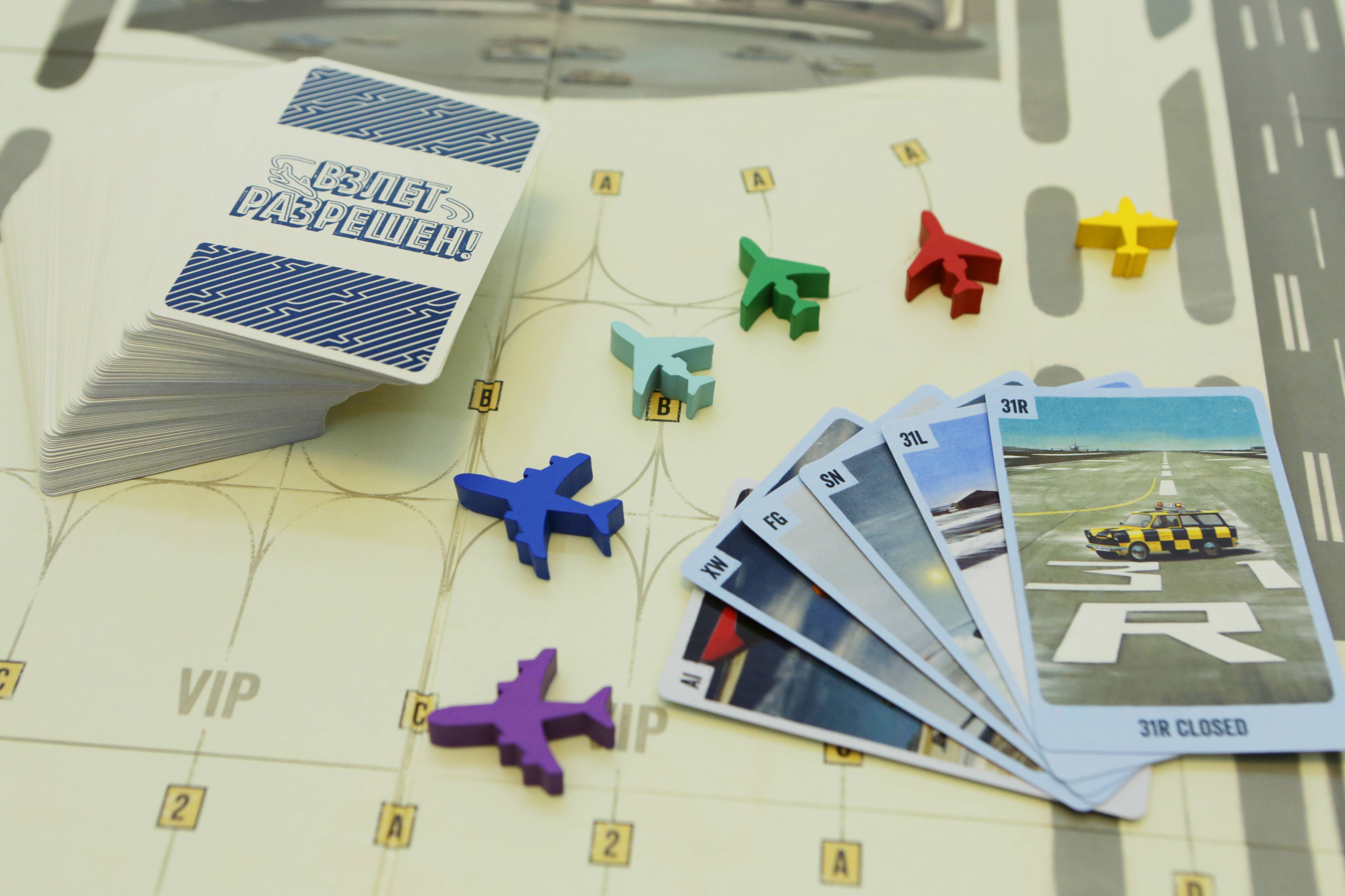 Board game Takeoff Allowed!