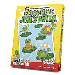 Gra planszowa Figlarnie żabki
