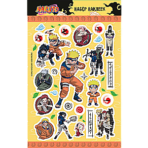 Naruto. Naruto. Sticker-Set (Ninja)
