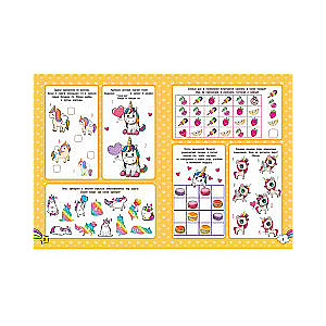 1000 and 1 Puzzle. Magical Unicorns