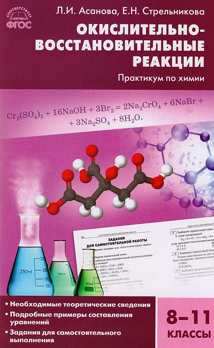 Chemistry. Redox Reactions: Practical Guide for Chemistry. Grades 8-11