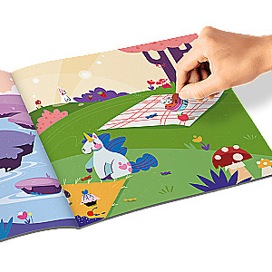 100 Funny Stickers. The Land of Mermaids and Unicorns