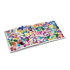 100 Funny Stickers. The Land of Mermaids and Unicorns