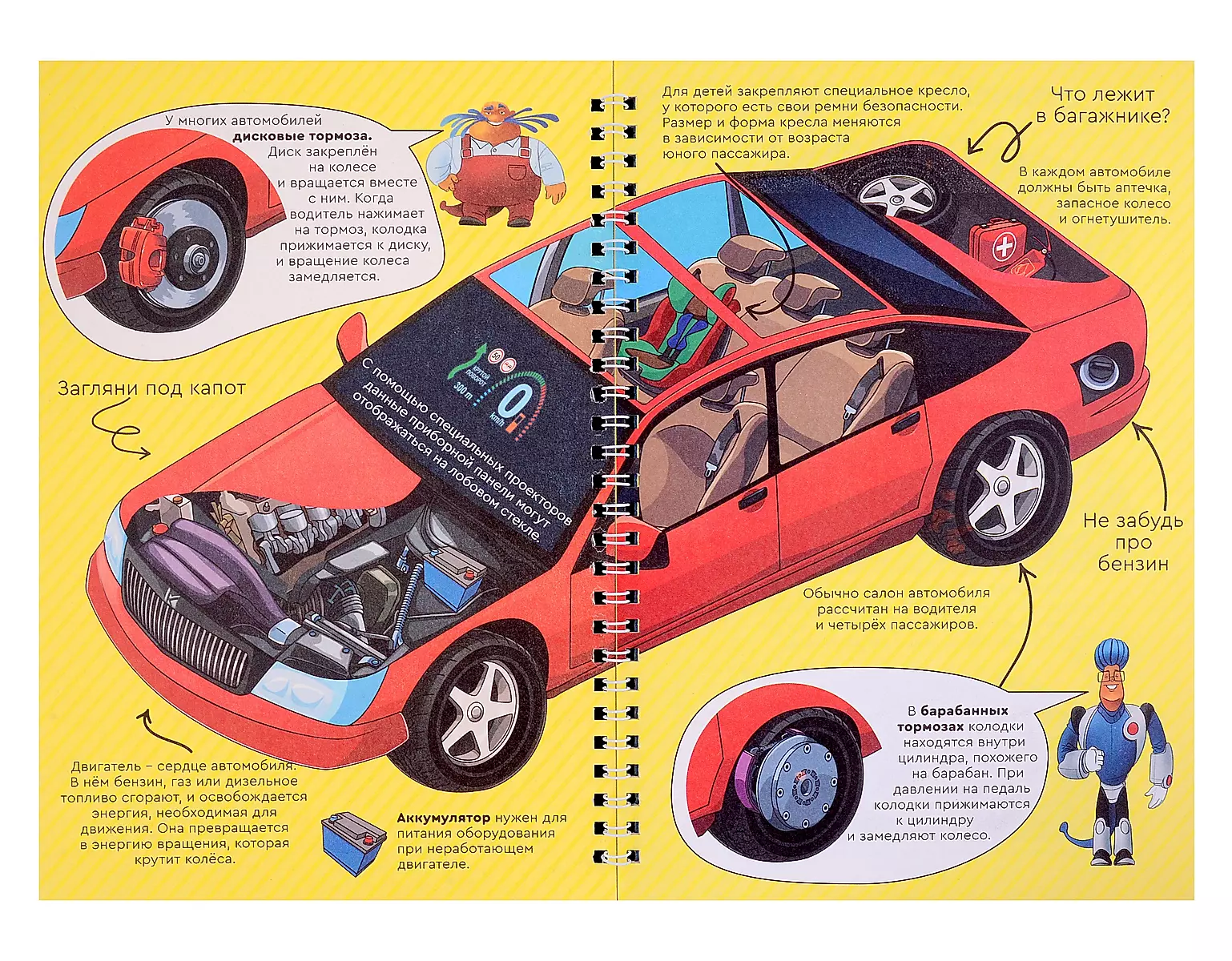 Kā ir iekārtots automobilis