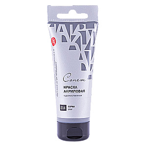 Akrylowa farba szara Sonet w tubie, 120 ml.