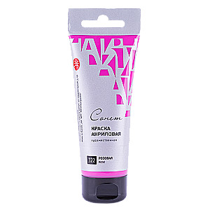 Różowa farba akrylowa Sonet w tubie, 120 ml.