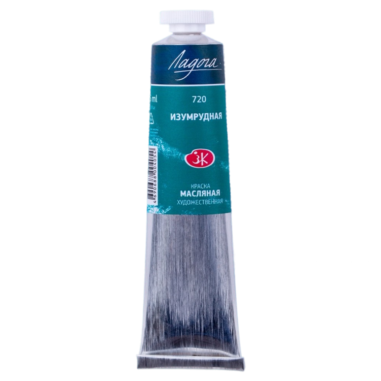 Ölfarbe Ladoga. Smaragd, in der Tube 46 ml.