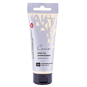 Farba akrylowa Sonet 75 ml, Pastelowo-żółta