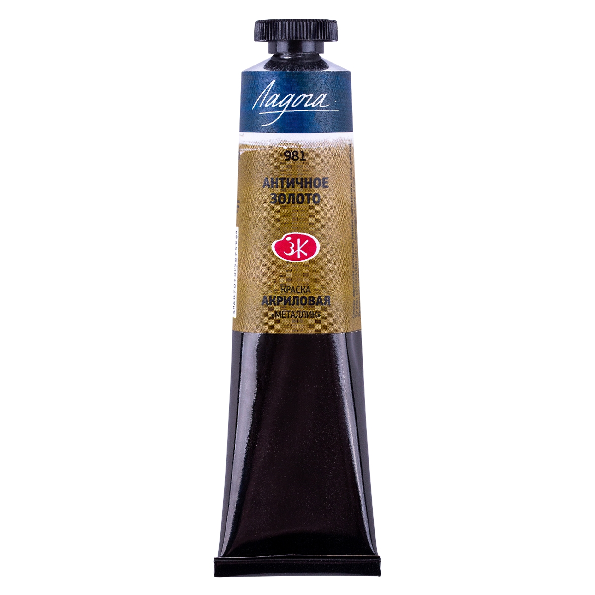 Ladoga Acrylic Artist Paint 46 ml. Antique Gold