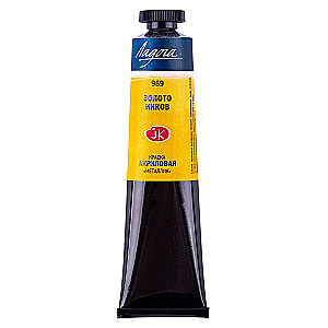 Acrylic paint artistic Ladoga 46 ml. Inca gold