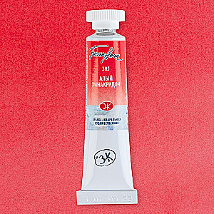 Farba akwarelowa artystyczna Białe Noce 10 ml. Szkarłatna chinakrydon