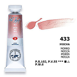 Farba akwarelowa artystyczna Białe noce 10 ml., Mokko