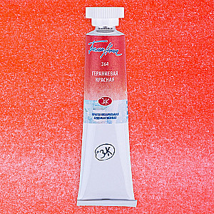 Farby akwarelowe artystyczne Białe noce 10 ml. Czerwony geranium