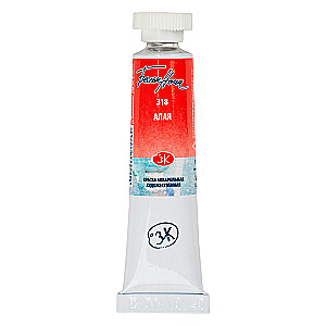 Farba akwarelowa artystyczna Białe Noce 10 ml. Czerwona