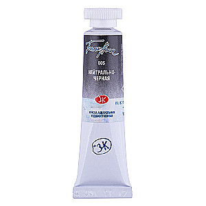 Farba akwarelowa artystyczna Białe Noce 10 ml. Neutralna-czarna