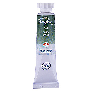 Farba akwarelowa artystyczna Białe Noce 10 ml, tlenek chromu