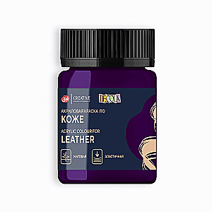 Farba akrylowa do skóry Decola 50 ml, Fioletowa