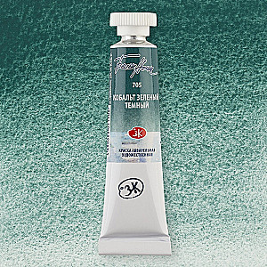 Akrilowa farba Białe Noce, Ciemny błękit kobaltowy, w tubie 10 ml.
