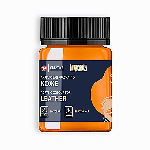 Farba akrylowa do skóry Decola 50 ml, Mandarynka