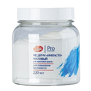 Akryylmedium Impasto 220 ml. Matt