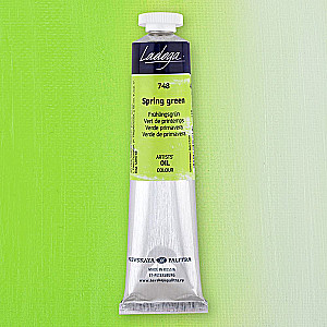 Ladoga Oil Paint in Tube, 46 ml. Spring Green