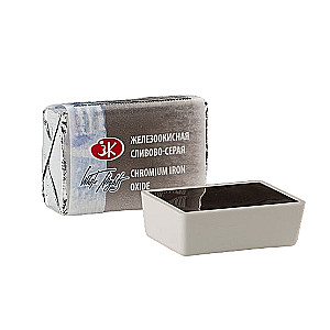 Farba akwarelowa artystyczna Białe Noce, 2,5 ml. Żelazowo-oksydowa śliwkowo-szara