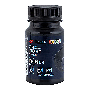 Akrylinis gruntinis dažas Decola, 100 ml, juodas