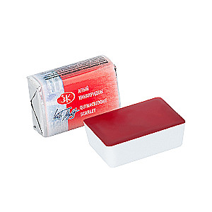 Künstler-Aquarellfarbe Weiße Nächte, 2,5 ml. Scarlet Chinakridon