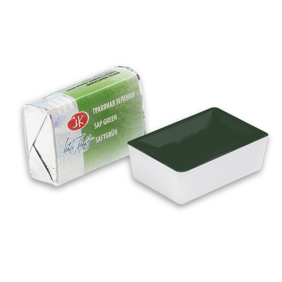 Watercolor Paint Artist's White Nights, 2.5 ml. Herbal Green