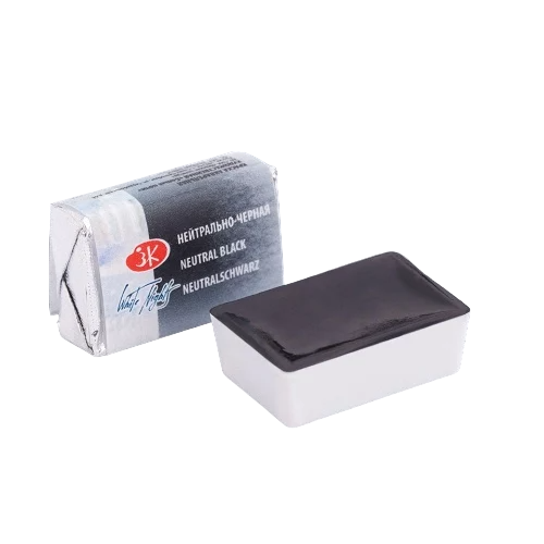 Watercolor Paint Artistic White Nights 2.5 ml. Neutral Black