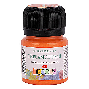Akrilinė dažai Decola, 20 ml, oranžinė