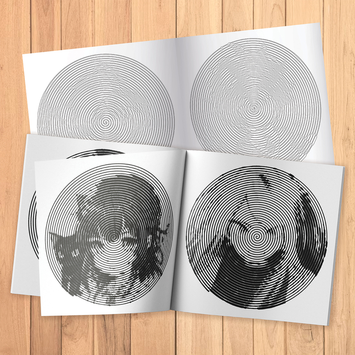 Spiral Coloring Book "Anime"