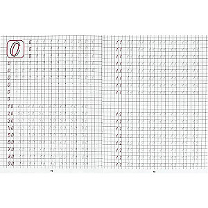 Calligraphic Writing. Writing Numbers