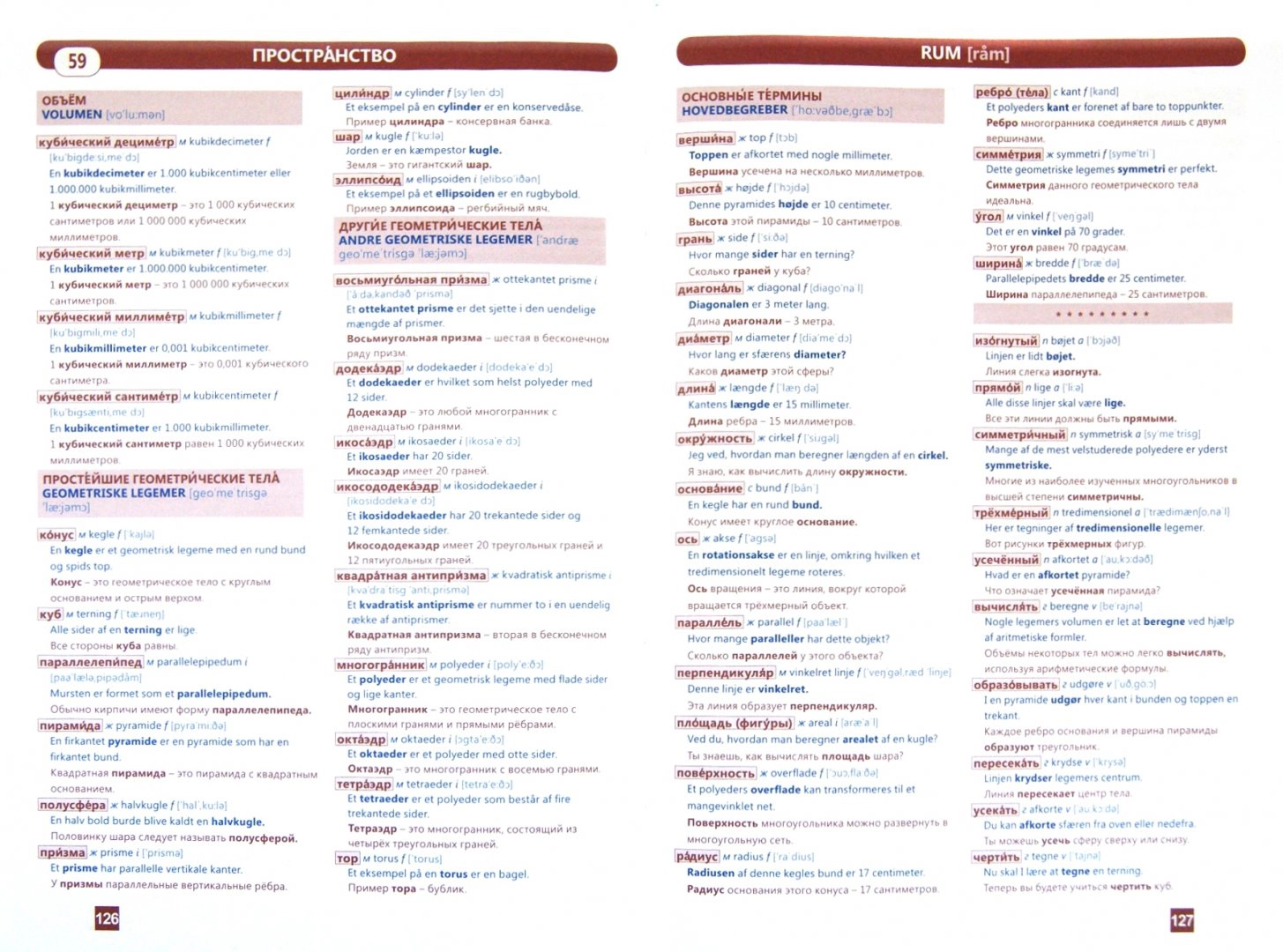 Dänische Sprache. Thematisches Wörterbuch