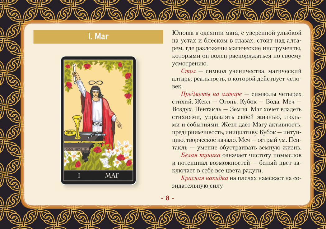 Tarot Waite. Täielik komplekt (78 kaarti + 2 tühi)