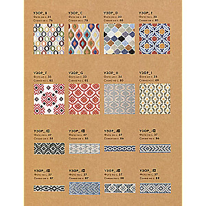 Innovatiivne ristipisteline tikand. BARDGELO rütmis. 44 jaapani ornament