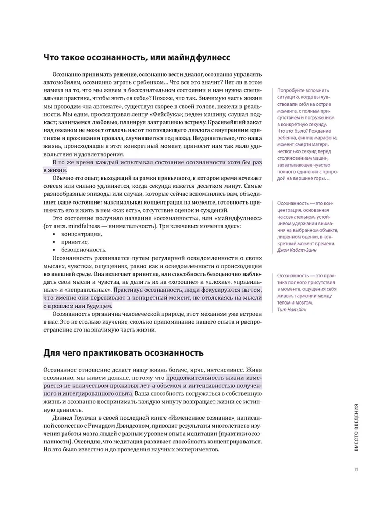 Sąmoningumas. Mindfulness. Vizualinis gidas sąmoningumo ir meditacijos vystymui, pagrįstas 12 bestselerių