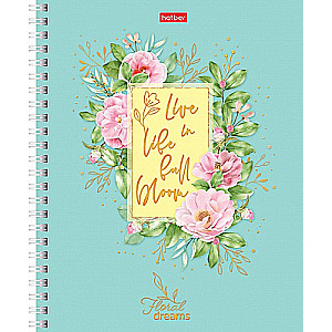 Zeszyt Floral dreams 4 wz. w bloku