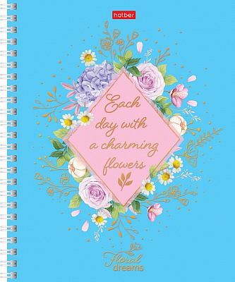 Zeszyt Floral dreams 4 wz. w bloku