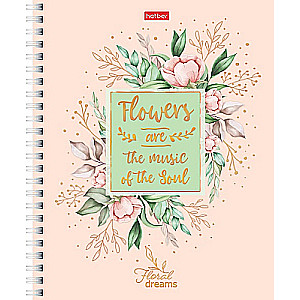 Zeszyt Floral dreams 4 wz. w bloku