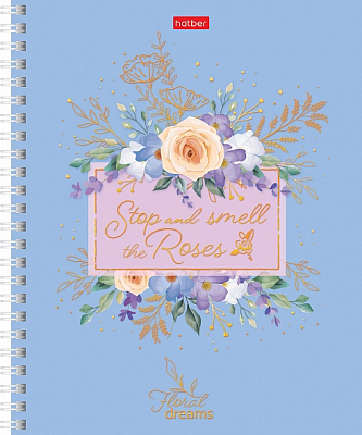 Zeszyt Floral dreams 4 wz. w bloku