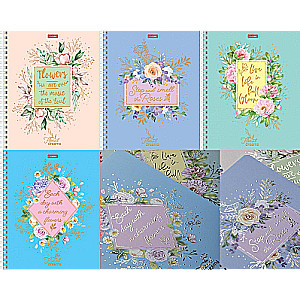 Zeszyt Floral dreams 4 wz. w bloku
