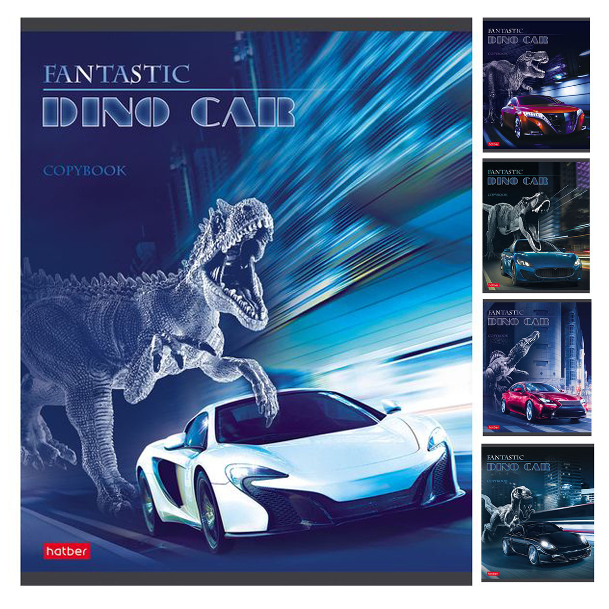 Zeszyt Dino Car (asortyment)