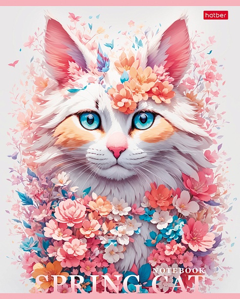 Märkmik Spring cat