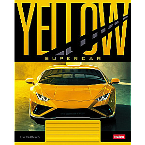 Notatnik A5 YELLOWsupercar (kratka)