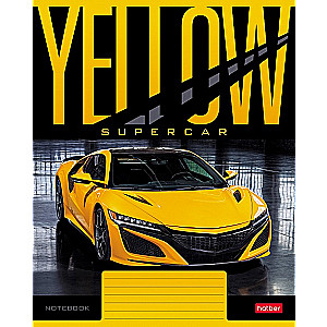 Notatnik A5 YELLOWsupercar (kratka)