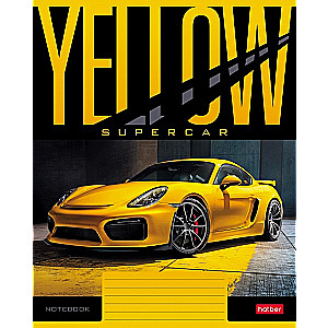 Notatnik A5 YELLOWsupercar (kratka)