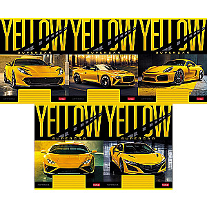 Notatnik A5 YELLOWsupercar (kratka)