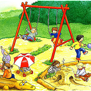 Jacob on the playground